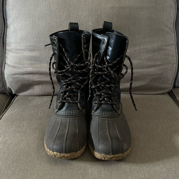 ll bean black duck boots